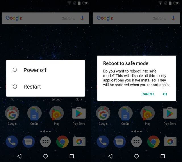 android bluetooth-probleme - abgesicherter Modus
