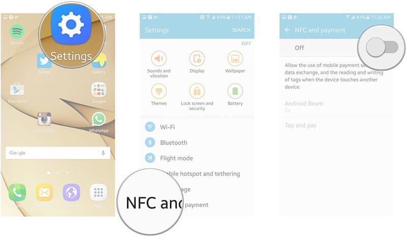 nfc payment galaxy watch