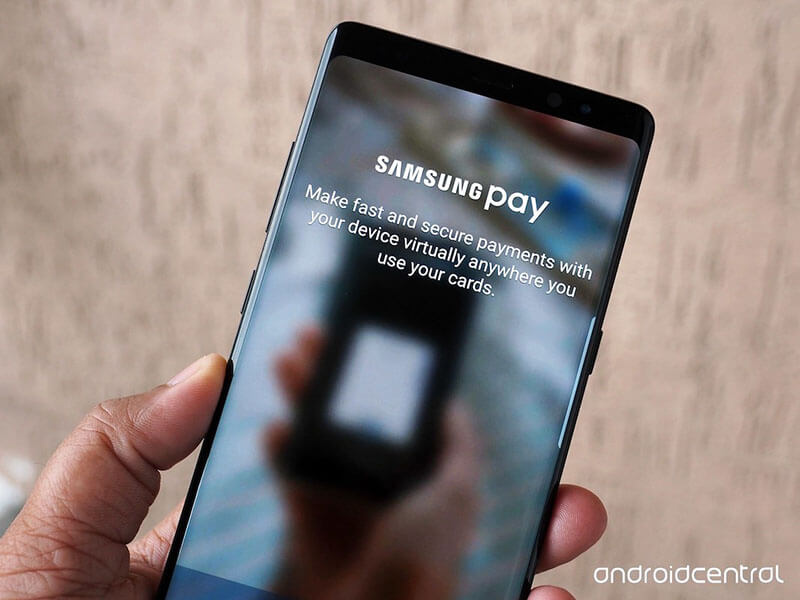 samsung pay not showing in gear app