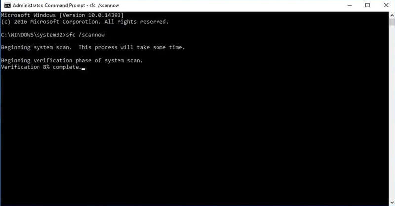 recycle bin corrupted windows 10 - type in commands