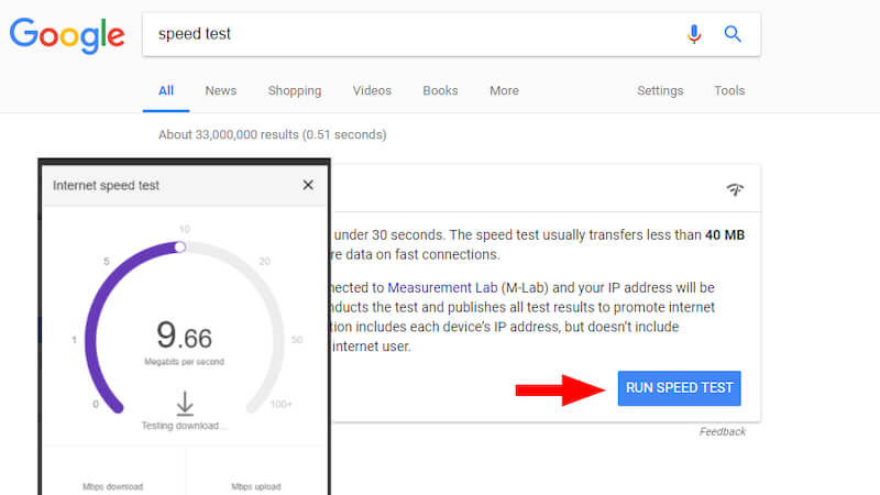 internet speed