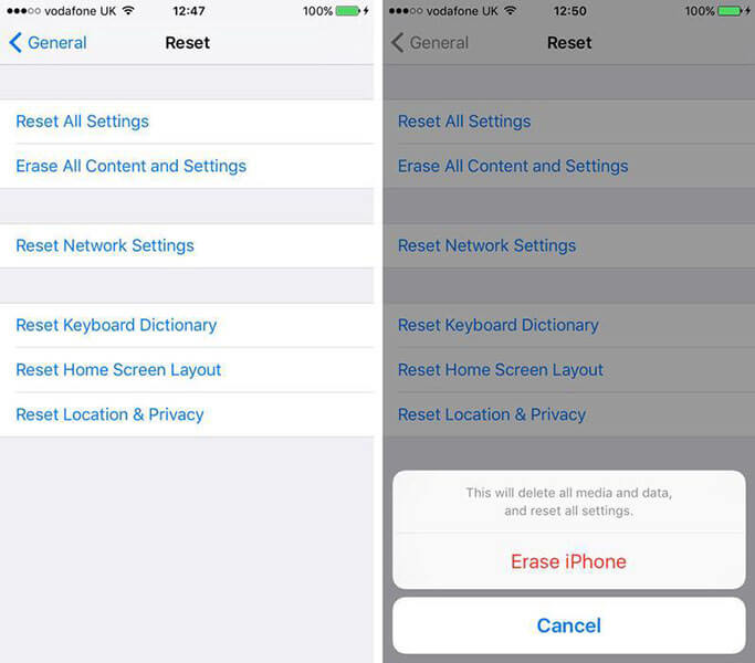 How to Factory Reset iPhone X/XR/XS (Max) Dr.Fone