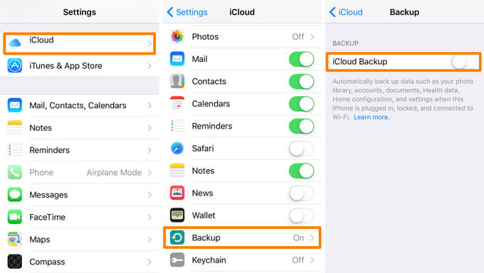 restore kik chats from icloud