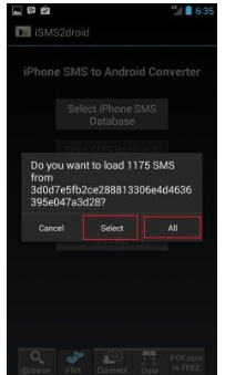 iphone sms to android by itunes backup restore 8