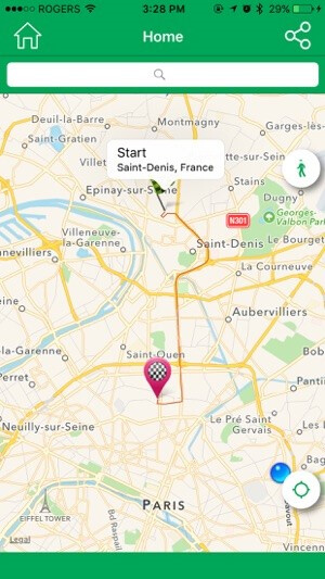 Localização GPS para iPhone e iPad