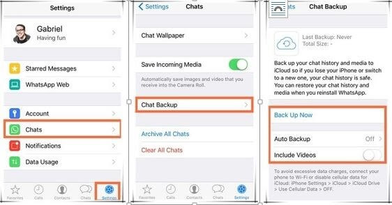 backup Whatsapp business