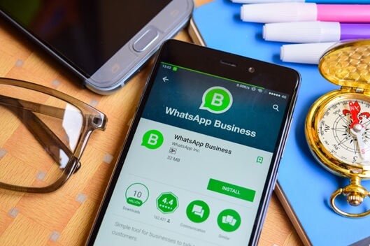 WhatsApp Business Online-Status