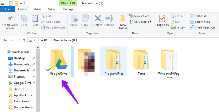 Image Alt: Google Drive interface