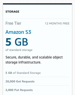 Amazon S3 description