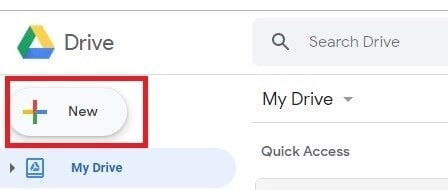create a folder