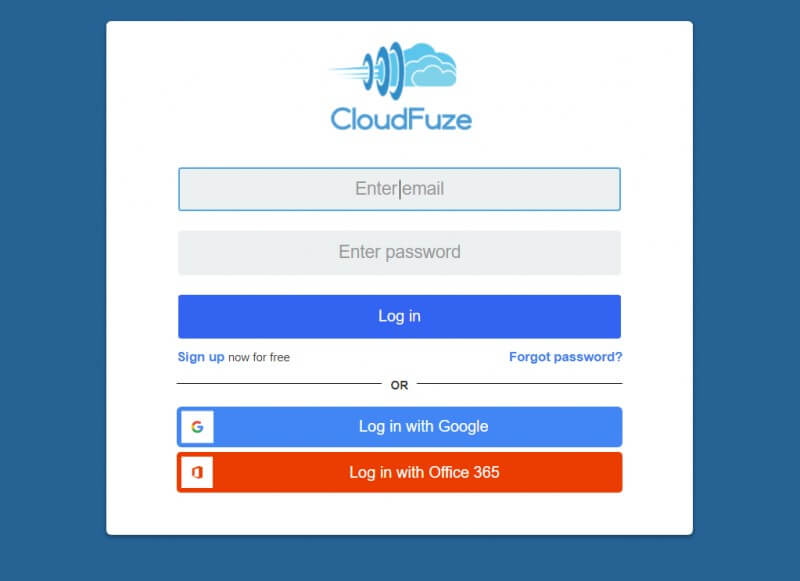 create an account