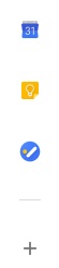 Google Keep in Gmail