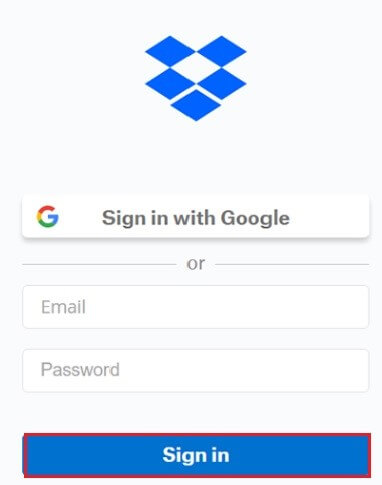 sign out of dropbox mac