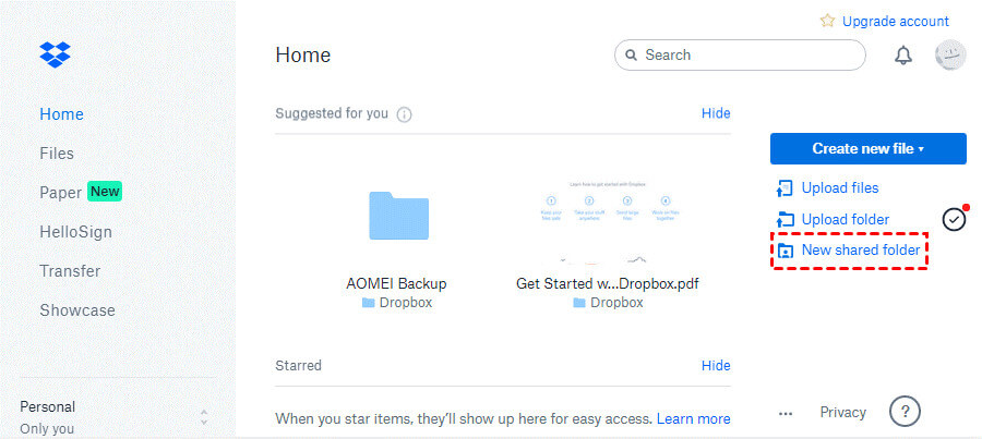 how to run dropbox on two accounts 3