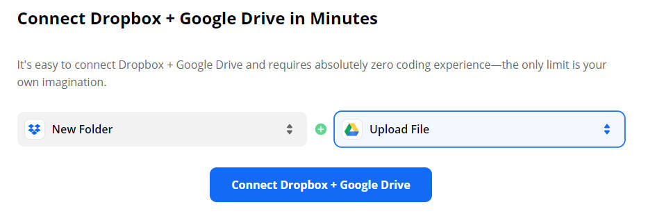 link dropbox zapier 1