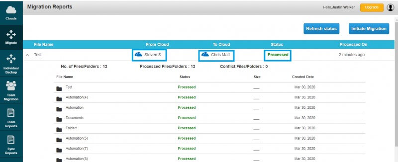 migration is completed