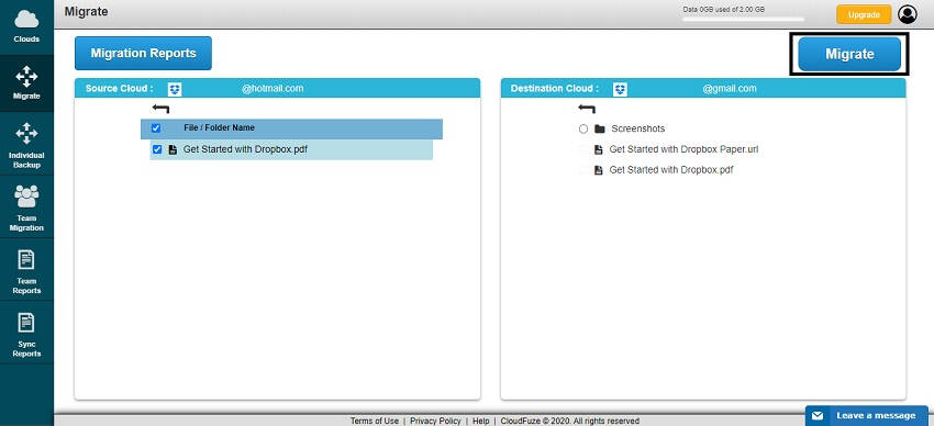 move files from dropbox to dropbox 8