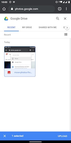 move photos from google drive to google photos 4