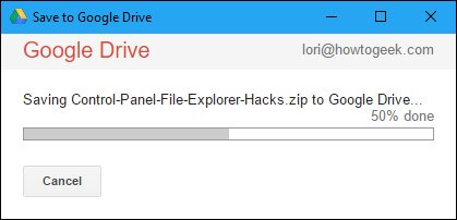 Saving file