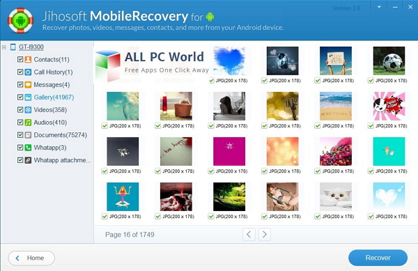 Jihosoft Android Data Recovery Crack