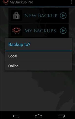 So sichern Sie Android auf Mac - MyBackup Pro