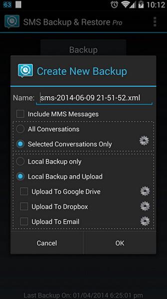 how to backup and transfer android sms to pc