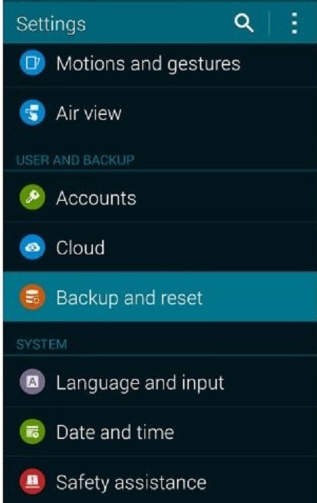 restaurar o celular android do google backup