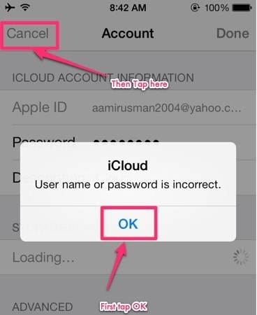 Como remover a conta do iCloud