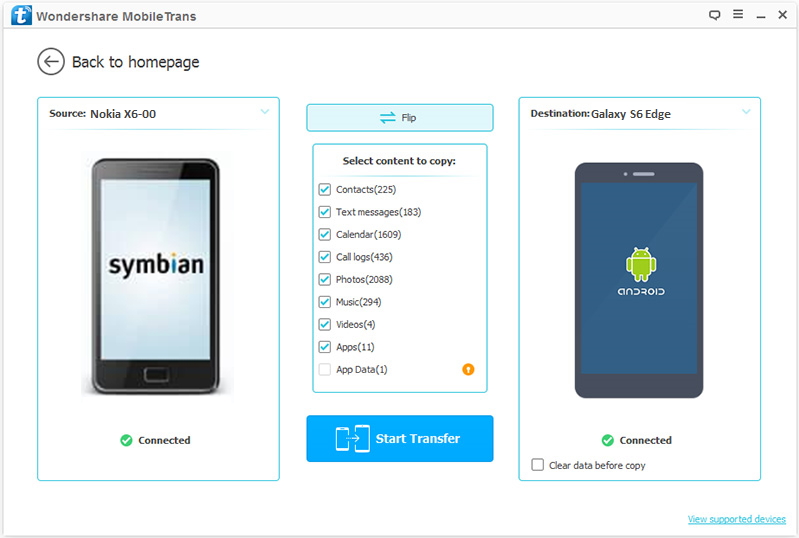 como transferir sms e contatos do symbian para android