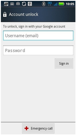 desbloquear o padrao android com conta google