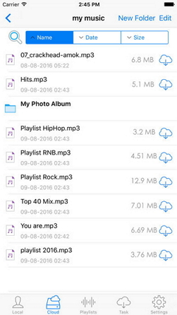 Cloud Synchronisieren von iPhone-Musik ohne iTunes - Dropbox 