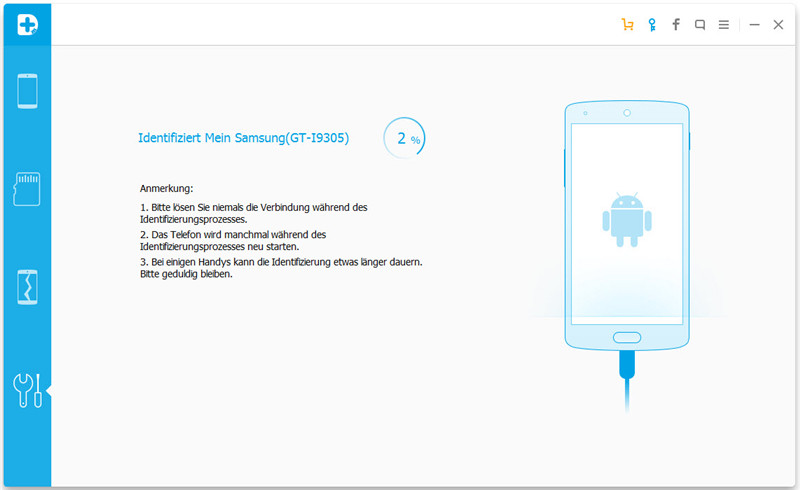 Das Samsung Galaxy S3 mit dr.fone - Root (Android) rooten