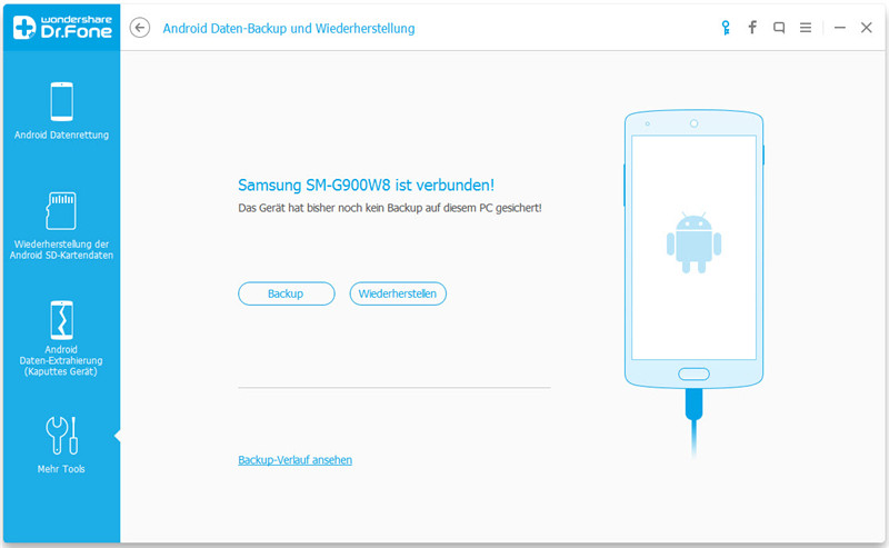 Samsung Daten Backup Wiederherstellung