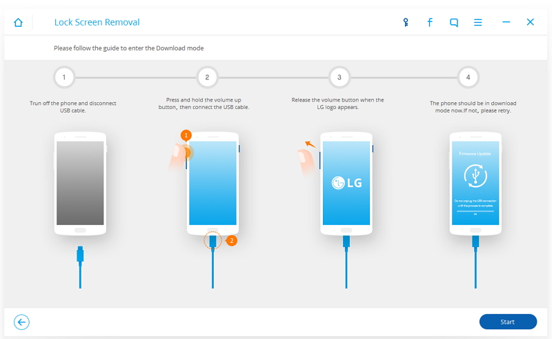 Reset LG Phone-lancio drfone