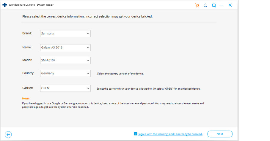 andare a SMS per esportare messaggi di testo