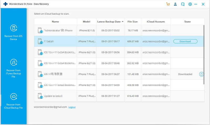 Cómo Restaurar Aplicaciones desde iCloud -Restaurar desde Copias de Seguridad