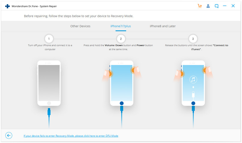 iPhone/iPad/iPod aus dem DFU-Modus wiederherstellen - DFU-Modus starten