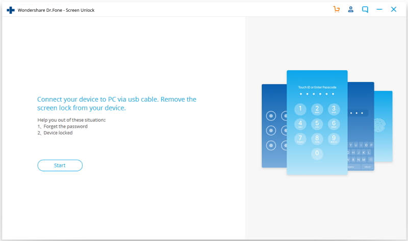 connecter l'iphone pour contourner le code d'accès de l'iphone