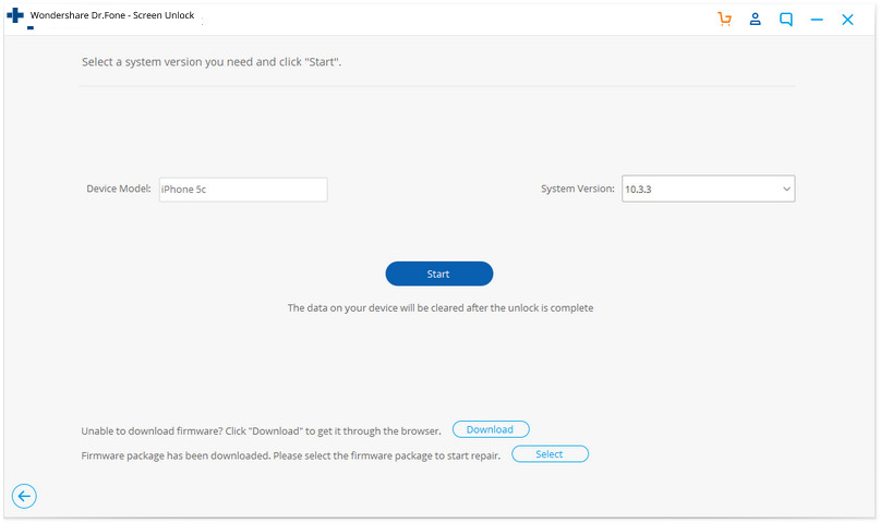 come resettare ipad senza password-seleziona i dettagli dell’iphone per resettare l’ipad senza password