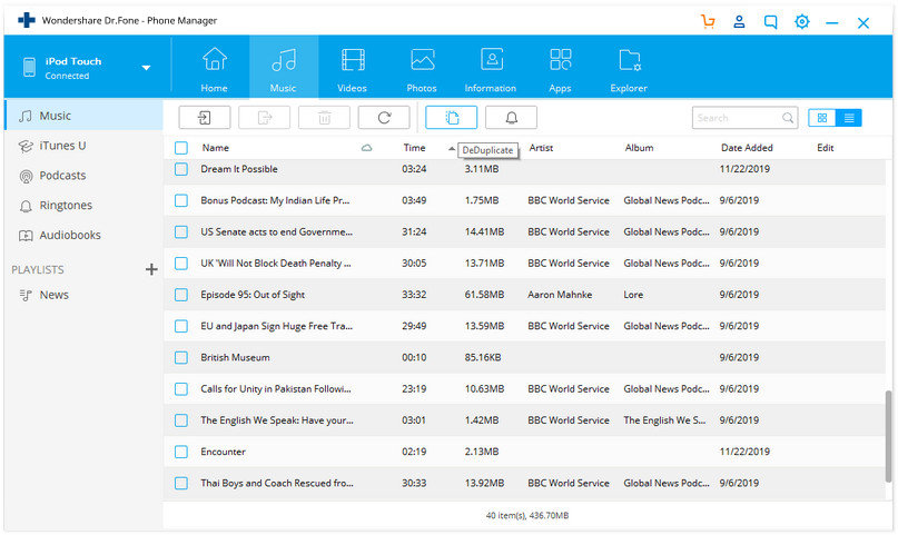 deleting duplicate photos on ipad