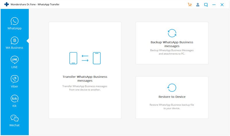 DRFONE Transfer of WhatsApp Business