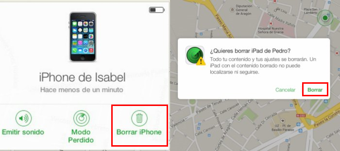 borrar iphone para reparar error 3194 de iPhone