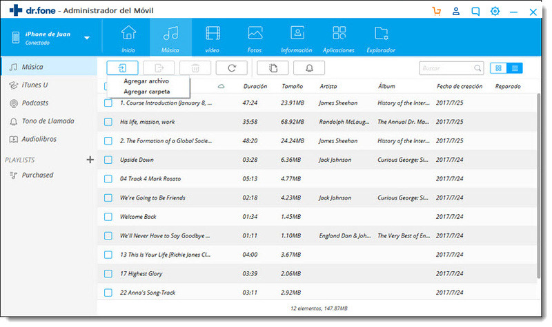Transmitir musica desde la PC hacia el iPad - Transmitir musica al iPad