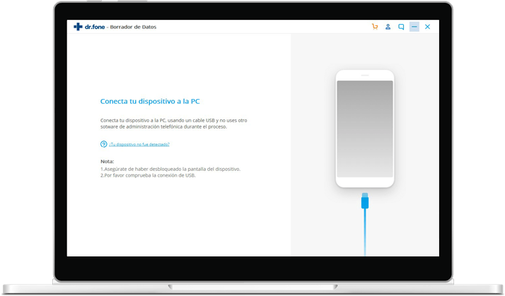 interfaz del borrador de android