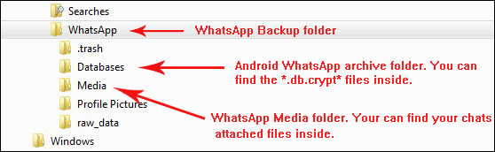 extraer la copia de whatsapp