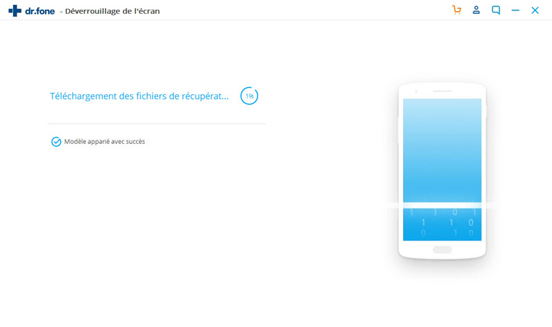 commencer à enlever l'écran de verrouillage Android