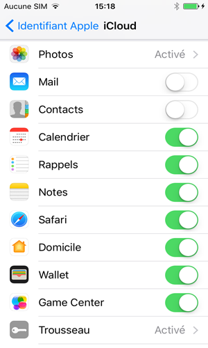 export contacts from itunes