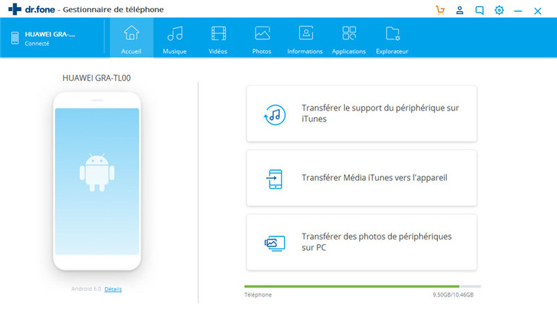 transferer photo android vers mac