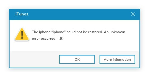 ios 12 error - idevice cannot restore