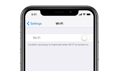 Problème du wifi sur ios 12